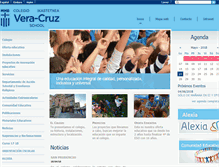 Tablet Screenshot of colegioveracruz.com